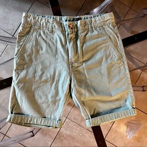 Men Cotton On Washed Chino Shorts light blue sz 30